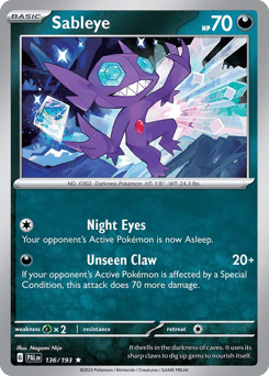 Sableye – Rare
