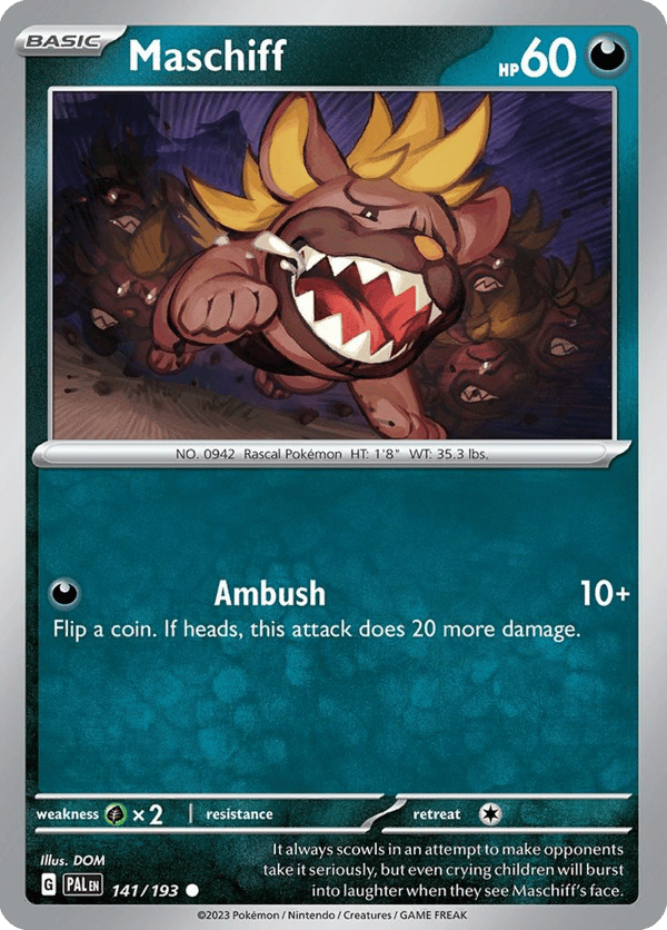 Maschiff – Paldea Evolved