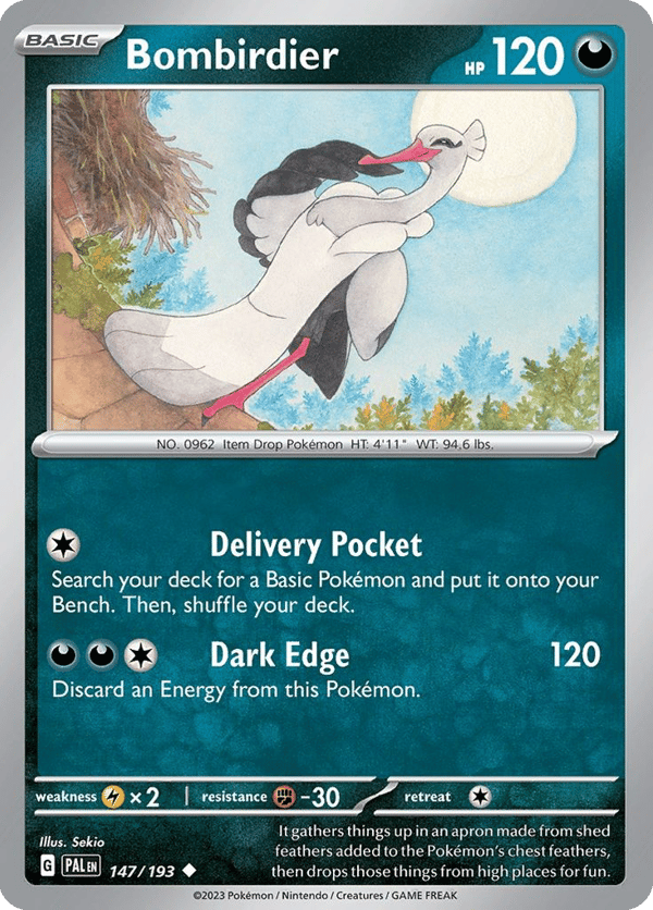 Bombirdier – Uncommon – Paldea Evolved