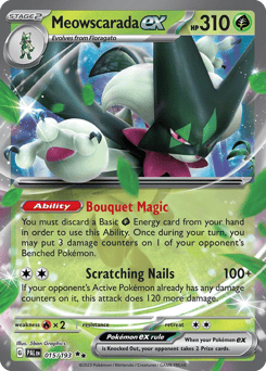 Meowscarada ex – Double Rare