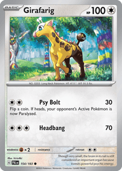 Girafarig – Common