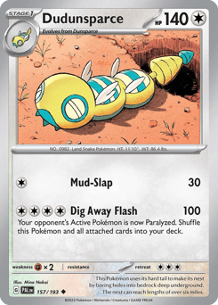 Dudunsparce – Uncommon