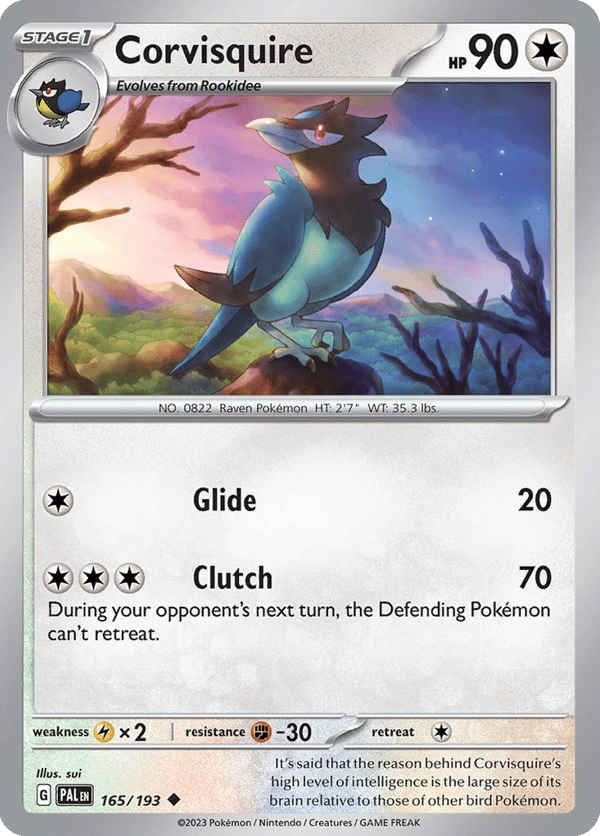Corvisquire – Uncommon – Paldea Evolved