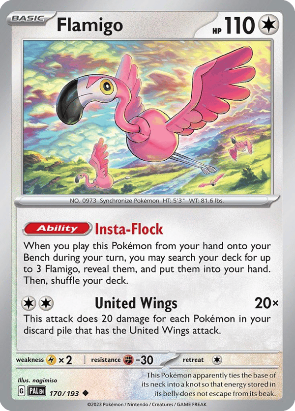 Flamigo – Paldea Evolved