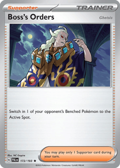 Boss's Orders (Ghetsis) – Rare
