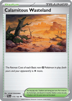 Calamitous Wasteland – Uncommon
