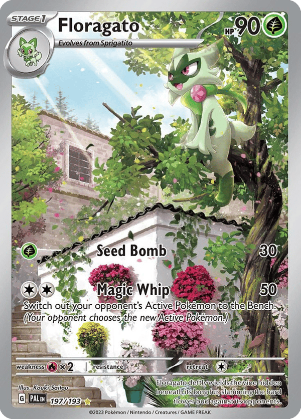 Floragato – Illustration Rare – Paldea Evolved