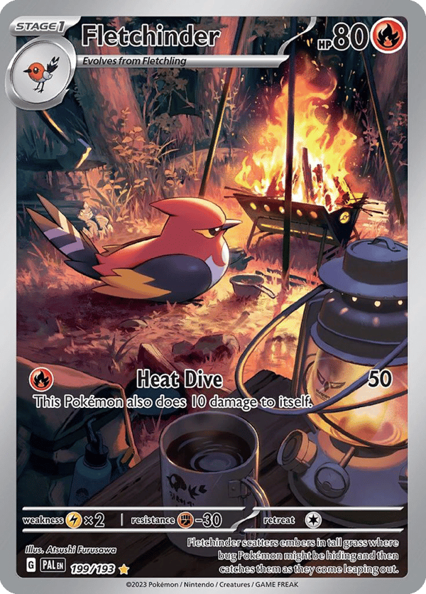 Fletchinder – Paldea Evolved