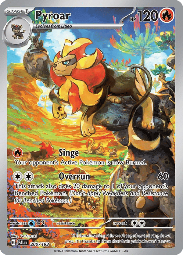 Pyroar – Paldea Evolved