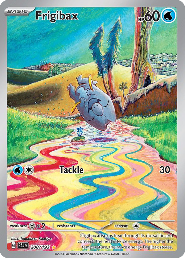 Frigibax – Illustration Rare – Paldea Evolved