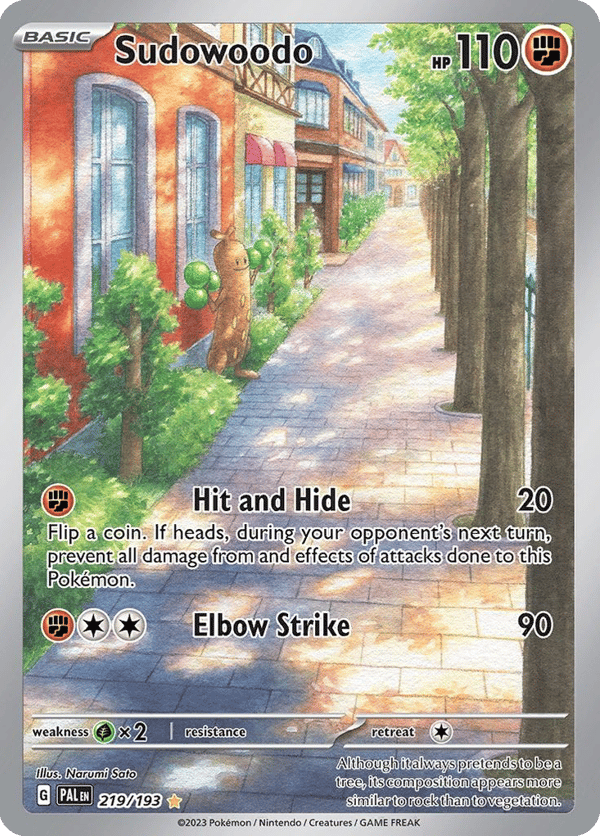 Sudowoodo – Paldea Evolved