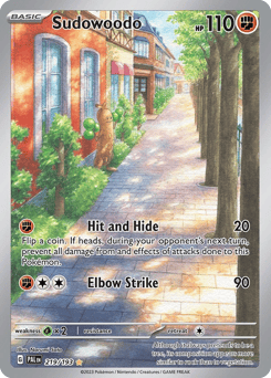 Sudowoodo – Illustration Rare