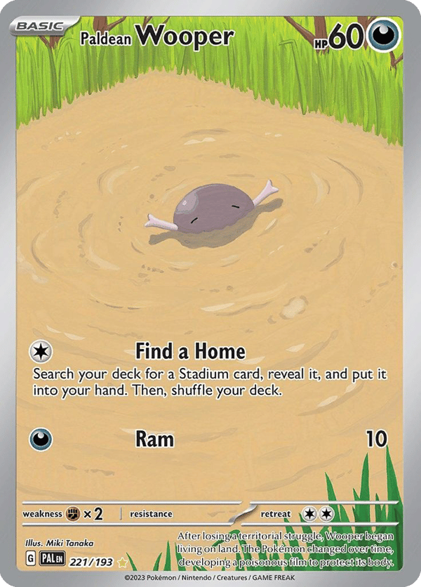 Paldean Wooper – Paldea Evolved