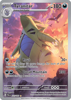 Tyranitar – Illustration Rare