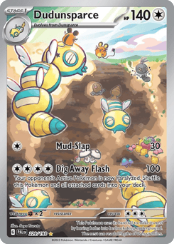 Dudunsparce – Illustration Rare