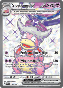 Slowking ex – Ultra Rare