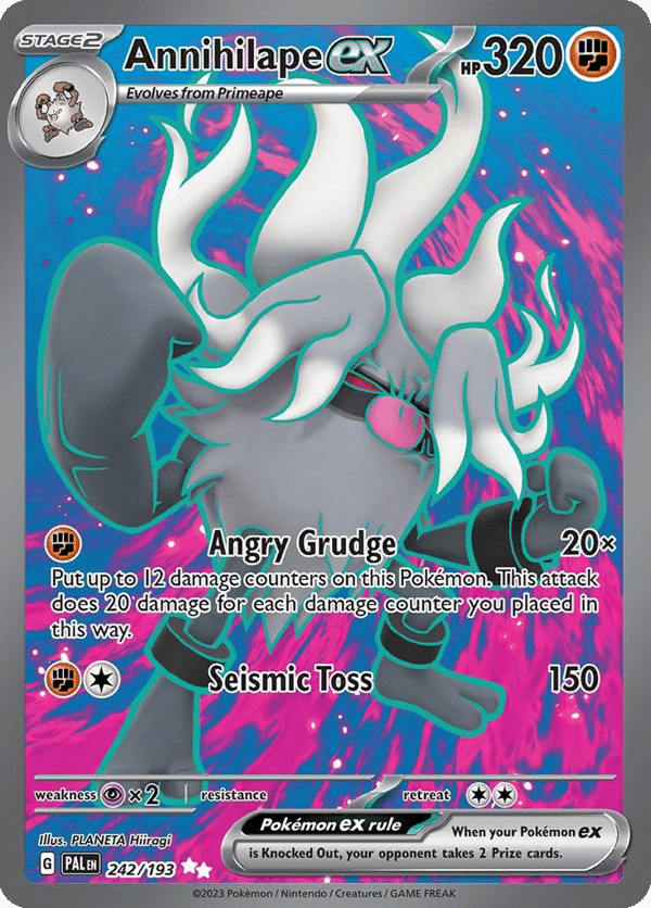Annihilape ex – Paldea Evolved