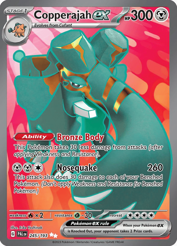 Copperajah ex – Paldea Evolved