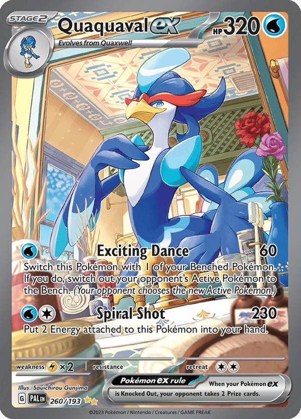 Quaquaval ex – Special Illustration Rare – Paldea Evolved