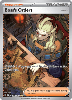 Boss's Orders (Ghetsis) – Special Illustration Rare