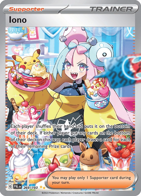 Iono – Special Illustration Rare – Paldea Evolved
