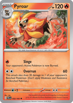 Pyroar – Uncommon
