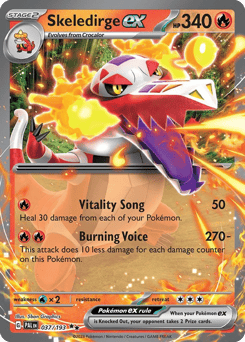 Skeledirge ex – Double Rare
