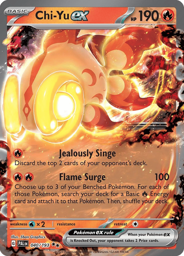 Chi-Yu ex – Double Rare – Paldea Evolved