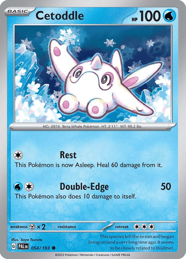 Cetoddle – Common – Paldea Evolved