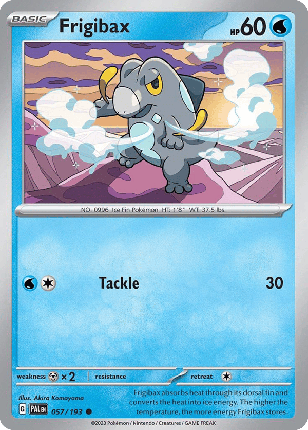 Frigibax – Common – Paldea Evolved