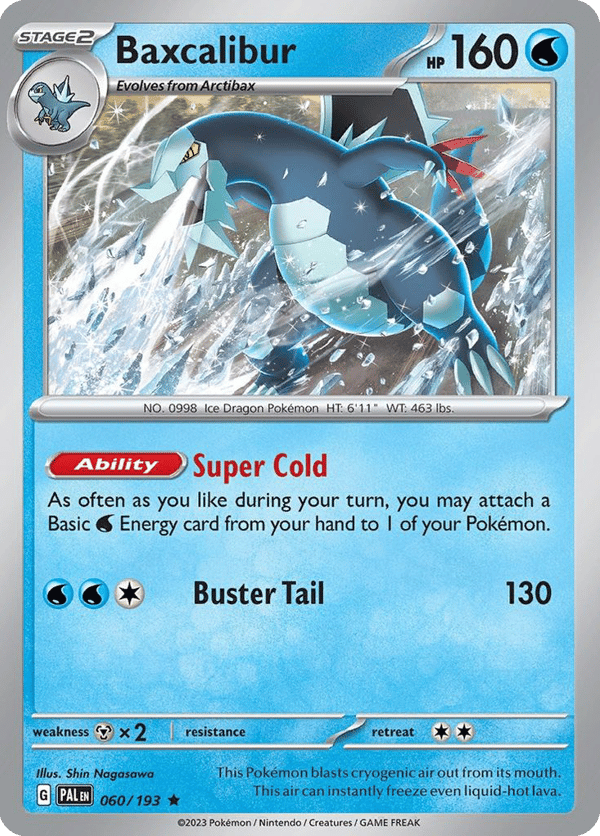 Baxcalibur – Rare – Paldea Evolved