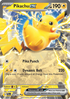 Pikachu ex – Double Rare