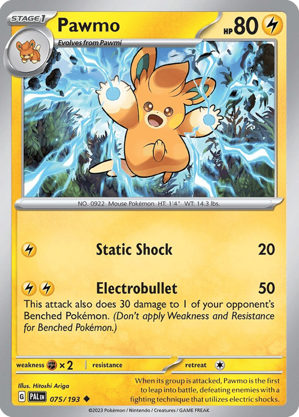 Pawmo – Paldea Evolved