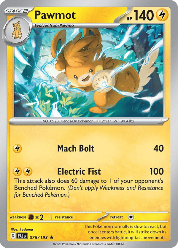 Pawmot – Paldea Evolved