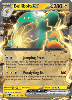 Bellibolt ex – Double Rare