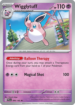 Wigglytuff – Rare – Paldea Evolved