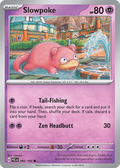 Slowpoke – Common – Paldea Evolved