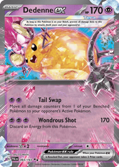 Dedenne ex – Double Rare