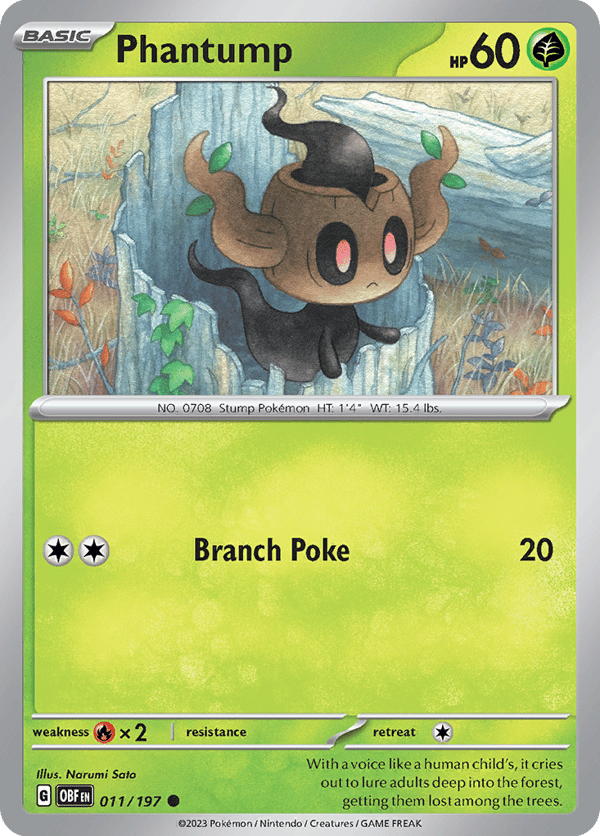 Phantump – Common – Obsidian Flames