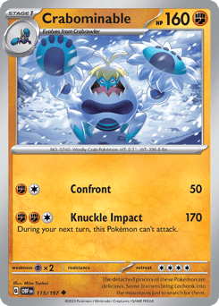 Crabominable – Uncommon