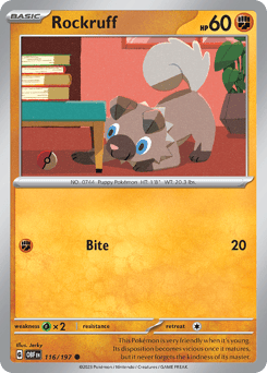 Rockruff – Common