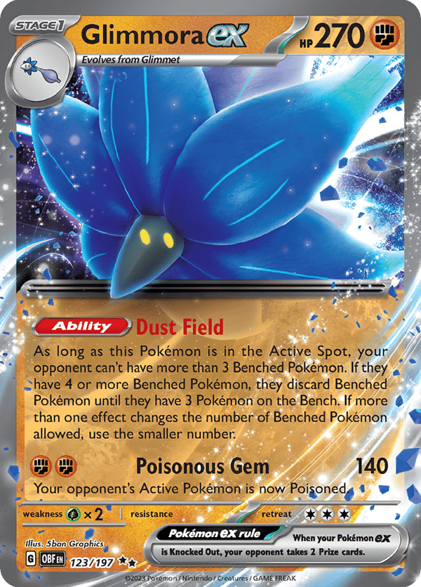 Glimmora ex – Obsidian Flames