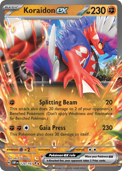 Koraidon ex – Double Rare