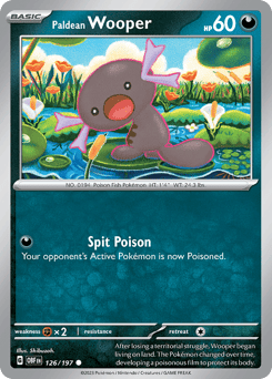 Paldean Wooper – Common