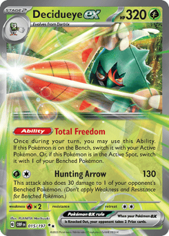 Decidueye ex – Double Rare