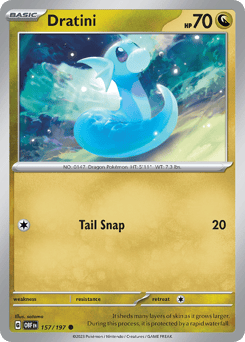 Dratini – Common – Obsidian Flames