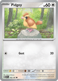 Pidgey – Common – Obsidian Flames