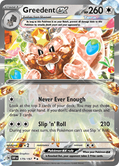 Greedent ex – Double Rare