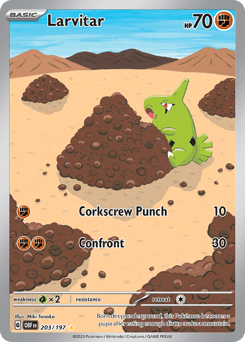 Larvitar – Illustration Rare