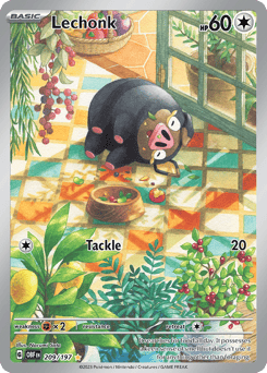 Lechonk – Illustration Rare